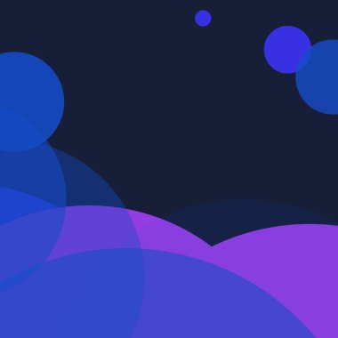 En az renkli arkaplan, soyut lekeli basit daireler baloncuk iş deseni tasarımı