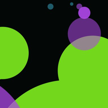 En az renkli arkaplan, soyut lekeli basit daireler baloncuk iş deseni tasarımı