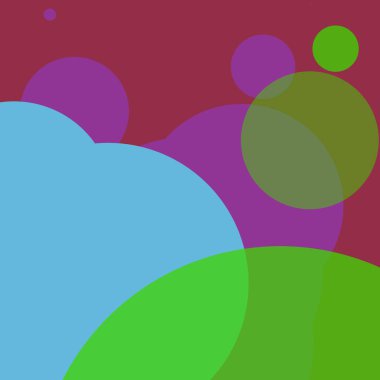 En az renkli arkaplan, soyut lekeli basit daireler baloncuk iş deseni tasarımı