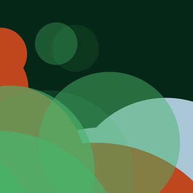 En az renkli arkaplan basit soyut daireler baloncuk iş deseni tasarımı