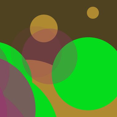 En az renkli arkaplan basit soyut daireler baloncuk iş deseni tasarımı