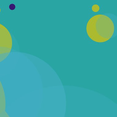 En az renkli arkaplan basit soyut daireler baloncuk iş deseni tasarımı