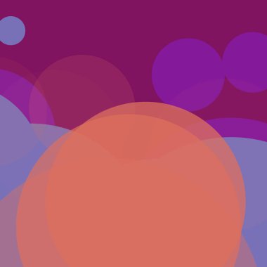 En az renkli arkaplan basit soyut daireler baloncuk iş deseni tasarımı