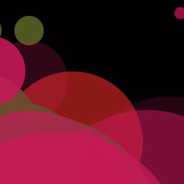 En az renkli arkaplan basit soyut daireler baloncuk iş deseni tasarımı