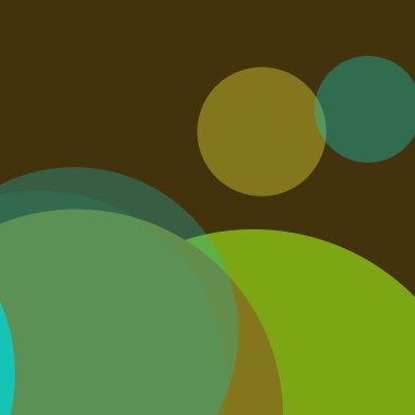 En az renkli arkaplan basit soyut daireler baloncuk iş deseni tasarımı