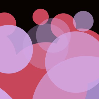 En az renkli arkaplan basit soyut daireler baloncuk iş deseni tasarımı