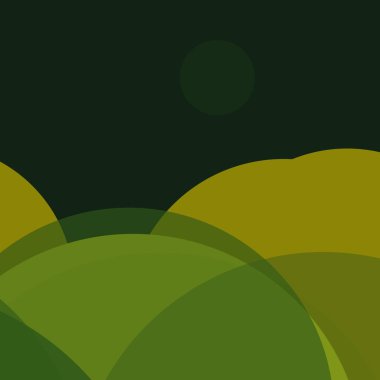 En az renkli arkaplan basit soyut daireler baloncuk iş deseni tasarımı