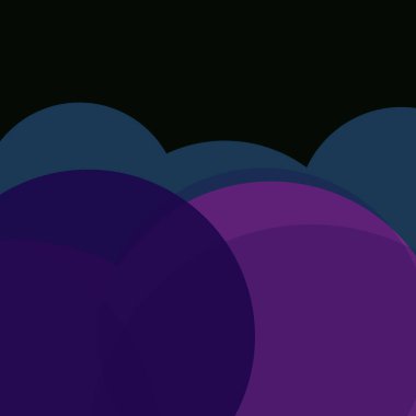 Renkli arkaplan, basit soyut daireler, kabarcık iş deseni tasarımı