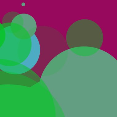 Renkli basit soyut daireler baloncuk iş arka plan tasarımı