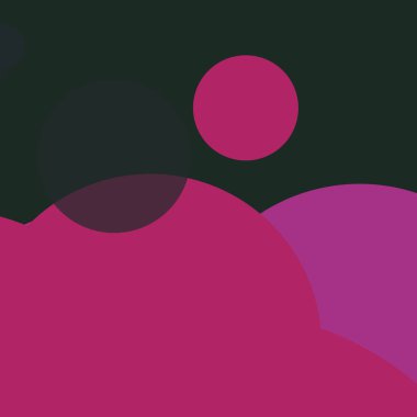 Renkli lekeli basit soyut daireler baloncuk iş arkaplan tasarımı