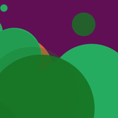 Renkli düz damla basit soyut daireler kabarcık iş arka plan tasarımı