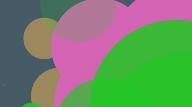 Düz renkli basit yuvarlak baloncuk iş arka plan tasarımı