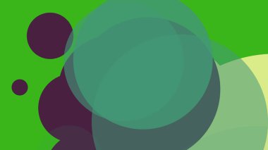 Düz renkli basit yuvarlak baloncuk iş arka plan tasarımı