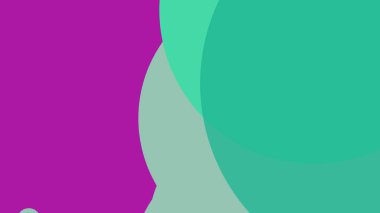 Düz renkli basit yuvarlak baloncuk iş arka plan tasarımı