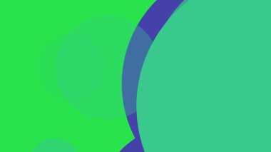 Düz renkli basit yuvarlak baloncuk iş arka plan tasarımı