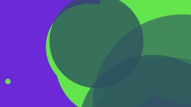 Düz renkli basit yuvarlak baloncuk iş arka plan tasarımı