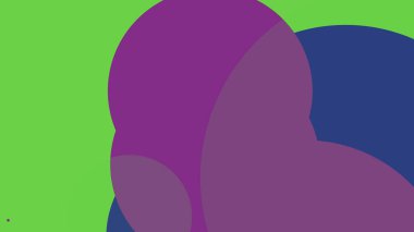 Düz renkli basit yuvarlak baloncuk iş arka plan tasarımı