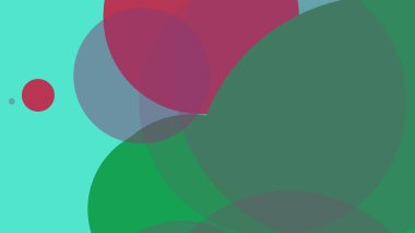 Düz renkli basit yuvarlak baloncuk iş arka plan tasarımı