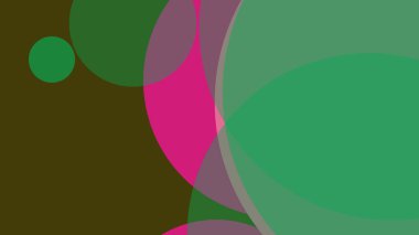 Renkli basit soyut daireler baloncuk iş arka plan tasarımı