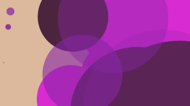 Renkli basit soyut daireler baloncuk iş arka plan tasarımı