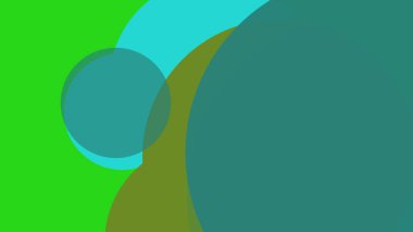 Renkli basit soyut daireler baloncuk iş arka plan tasarımı