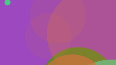 Renkli basit soyut daireler baloncuk iş arka plan tasarımı