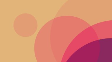 Renkli basit soyut daireler baloncuk iş arka plan tasarımı