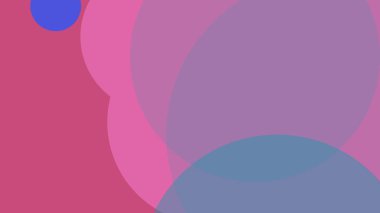 Renkli basit soyut daireler baloncuk iş arka plan tasarımı