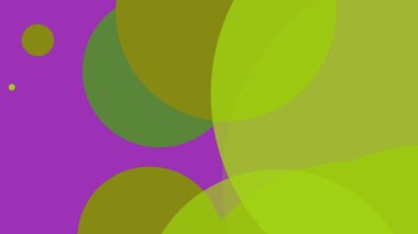 Renkli basit soyut daireler baloncuk iş arka plan tasarımı