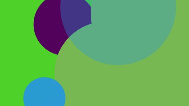 Renkli basit soyut daireler baloncuk iş arka plan tasarımı