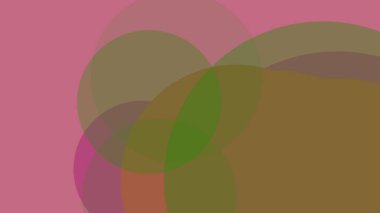 Renkli basit soyut daireler baloncuk iş arka plan tasarımı