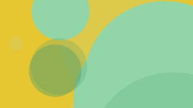 Renkli basit soyut daireler baloncuk iş arka plan tasarımı