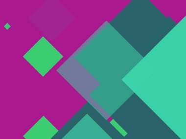 Renkli minimal basit soyut düz kare iş arkaplan deseni