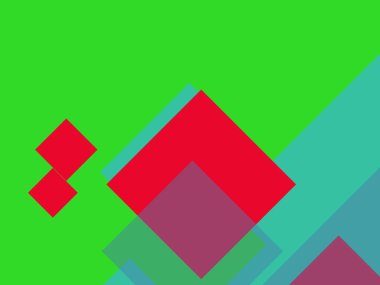 Renkli minimal basit soyut düz kare iş arkaplan deseni