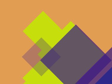 Renkli minimal basit soyut düz kare iş arkaplan deseni