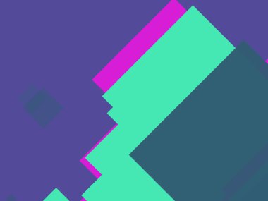 Renkli minimal basit soyut düz kare iş arkaplan deseni