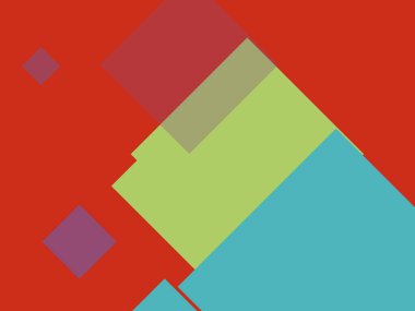 Renkli minimal basit soyut düz kare iş arkaplan deseni