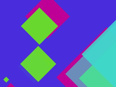 Renkli minimal basit soyut düz kare iş arkaplan deseni