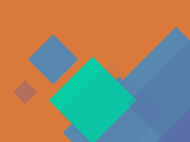 Renkli minimal basit soyut düz kare iş arkaplan deseni