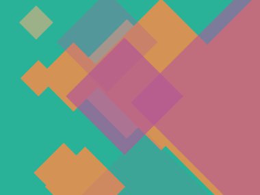 Renkli minimal basit soyut düz kare iş arkaplan deseni