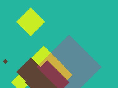 Renkli minimal basit soyut düz kare iş arkaplan deseni