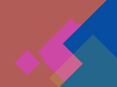 Renkli minimal basit soyut düz kare iş arkaplan deseni