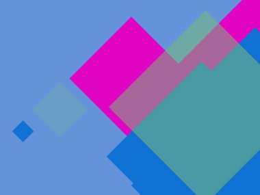 Renkli minimal basit soyut düz kare iş arkaplan deseni