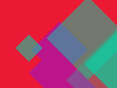 Renkli minimal basit soyut düz kare iş arkaplan deseni