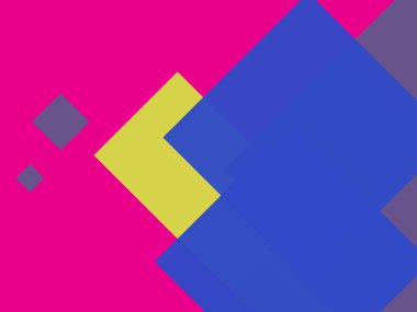 Renkli minimal basit soyut düz kare iş arkaplan deseni