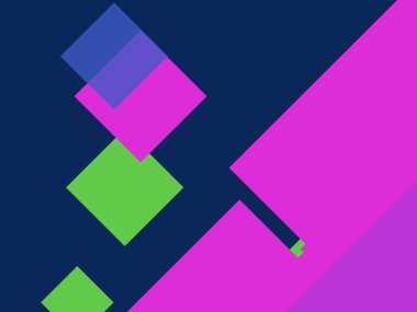 Renkli minimal basit soyut düz kare iş arkaplan deseni