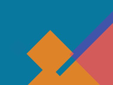 Asgari soyut düz renkli kare iş arkaplan deseni