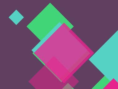 Soyut düz renkli kare iş arkaplan şablonu