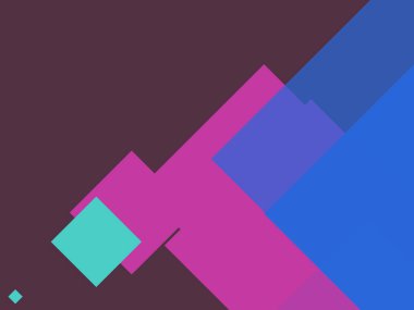 Soyut düz renkli kare iş arkaplan şablonu