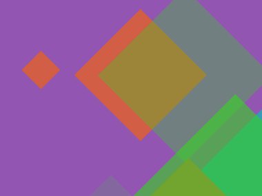 Soyut düz renkli kare iş arkaplan şablonu